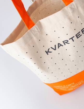 Cotton bags - mix of materials and colors