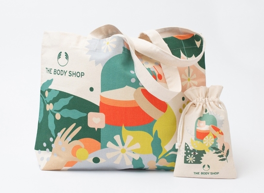 Mart's bags x The Body Shop 