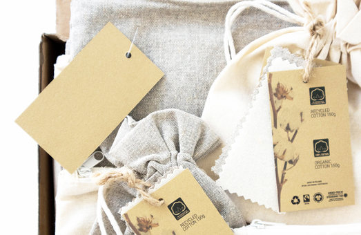 Organic & Recycled - new types of cotton at Mart's Bags! 