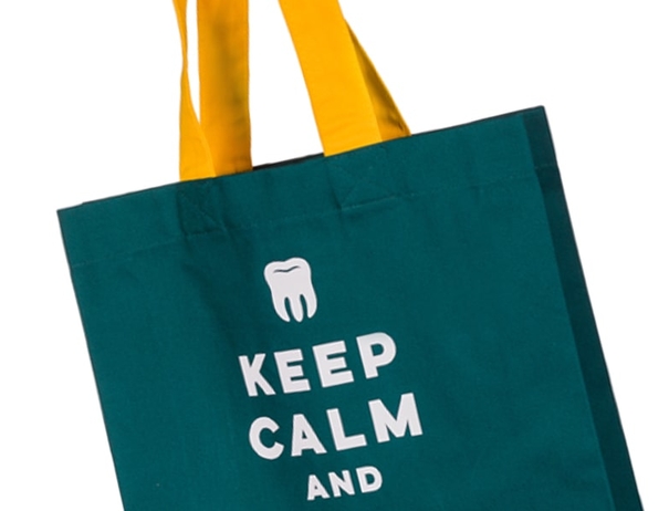 Keep calm cotton bag